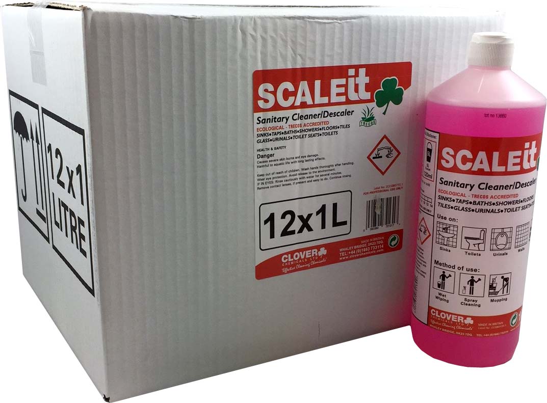 ScaleIT Acidic Cleaner & Descaler 12x1litre (case)