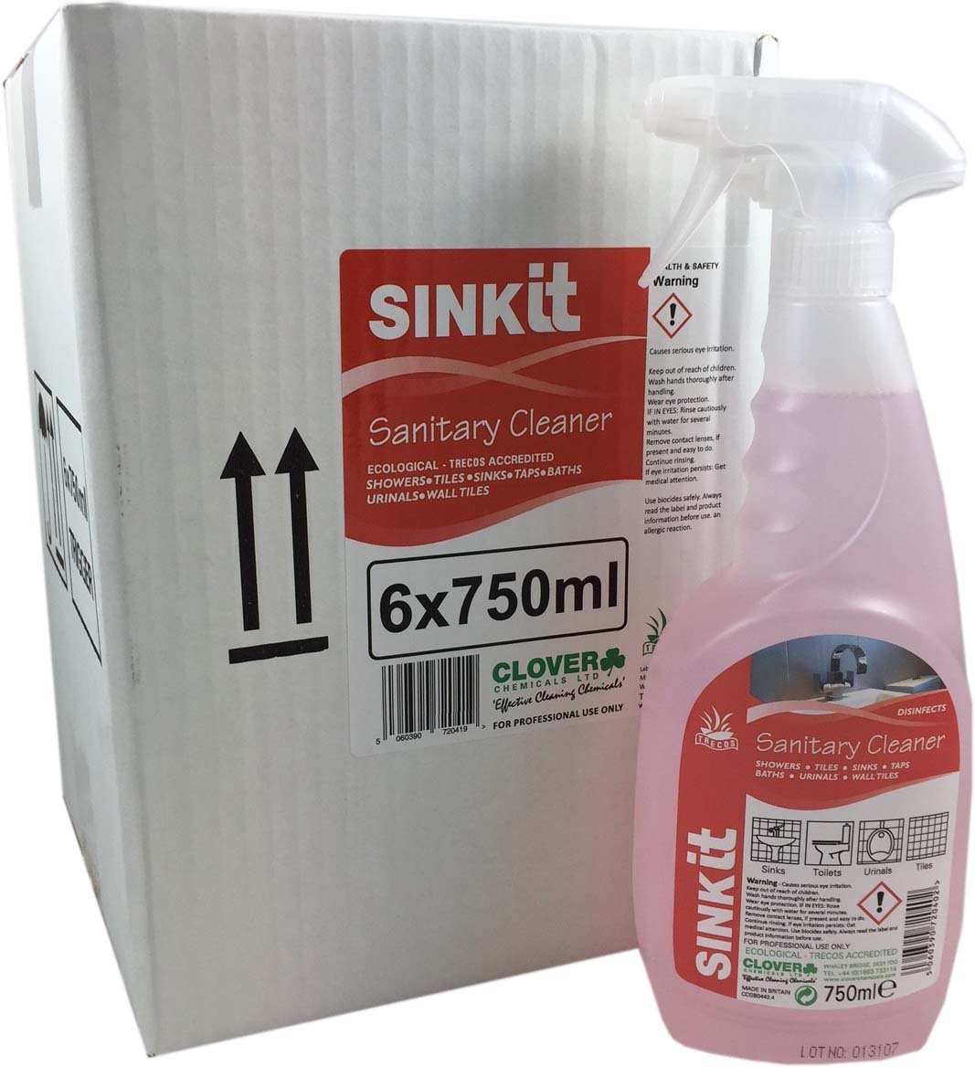 SinkIT Ready-to-use Sanitary Cleaner 6x750ml