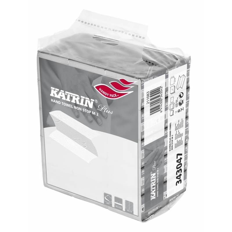 Katrin 343146 Plus Non-stop M2 - white 2ply handy-pack (2025)