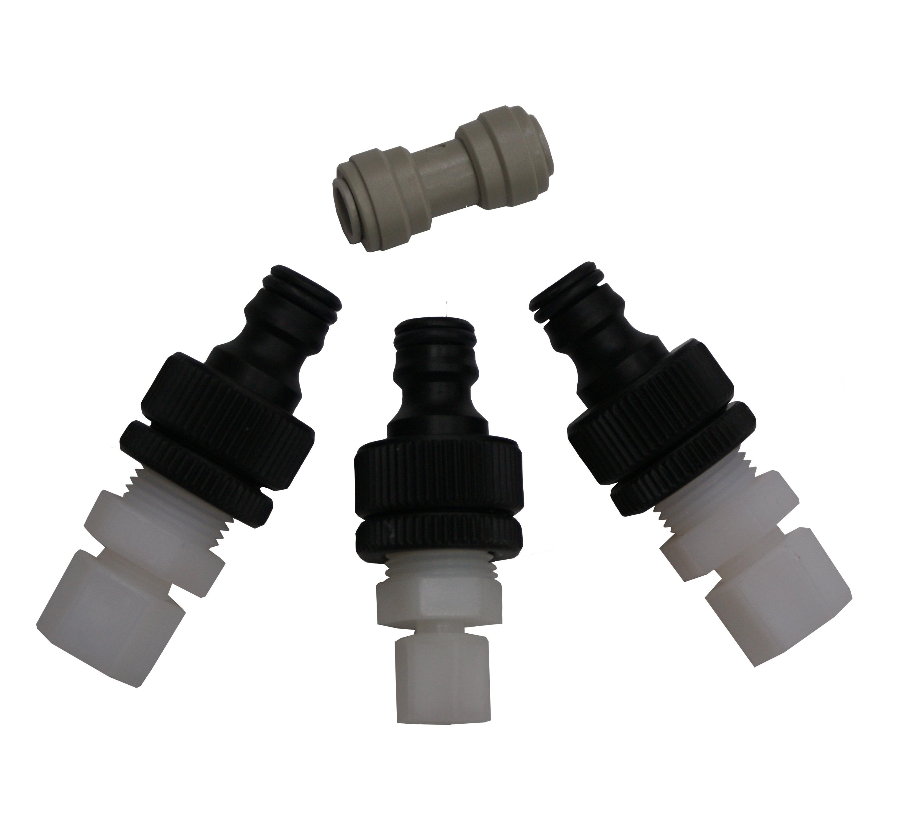 Hoselock type fittings kit for 600GPD - nylon priced per kit