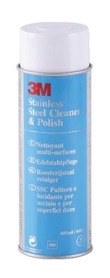 3M Stainless Steel Cleaner 600g Aerosol - 12 cans