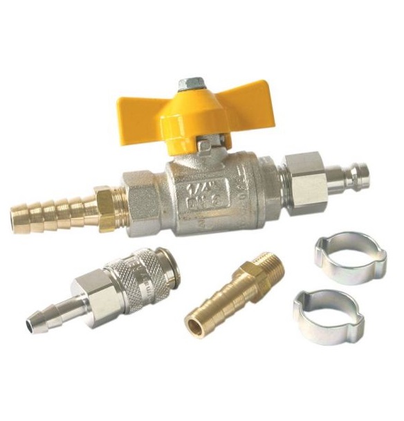 SUPERSEDED - 6mm Microbore Fittings Kit with tap - for HRM hosereels