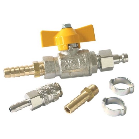 8mm Minibore Fittings Kit with Tap -  for HRM hosereels