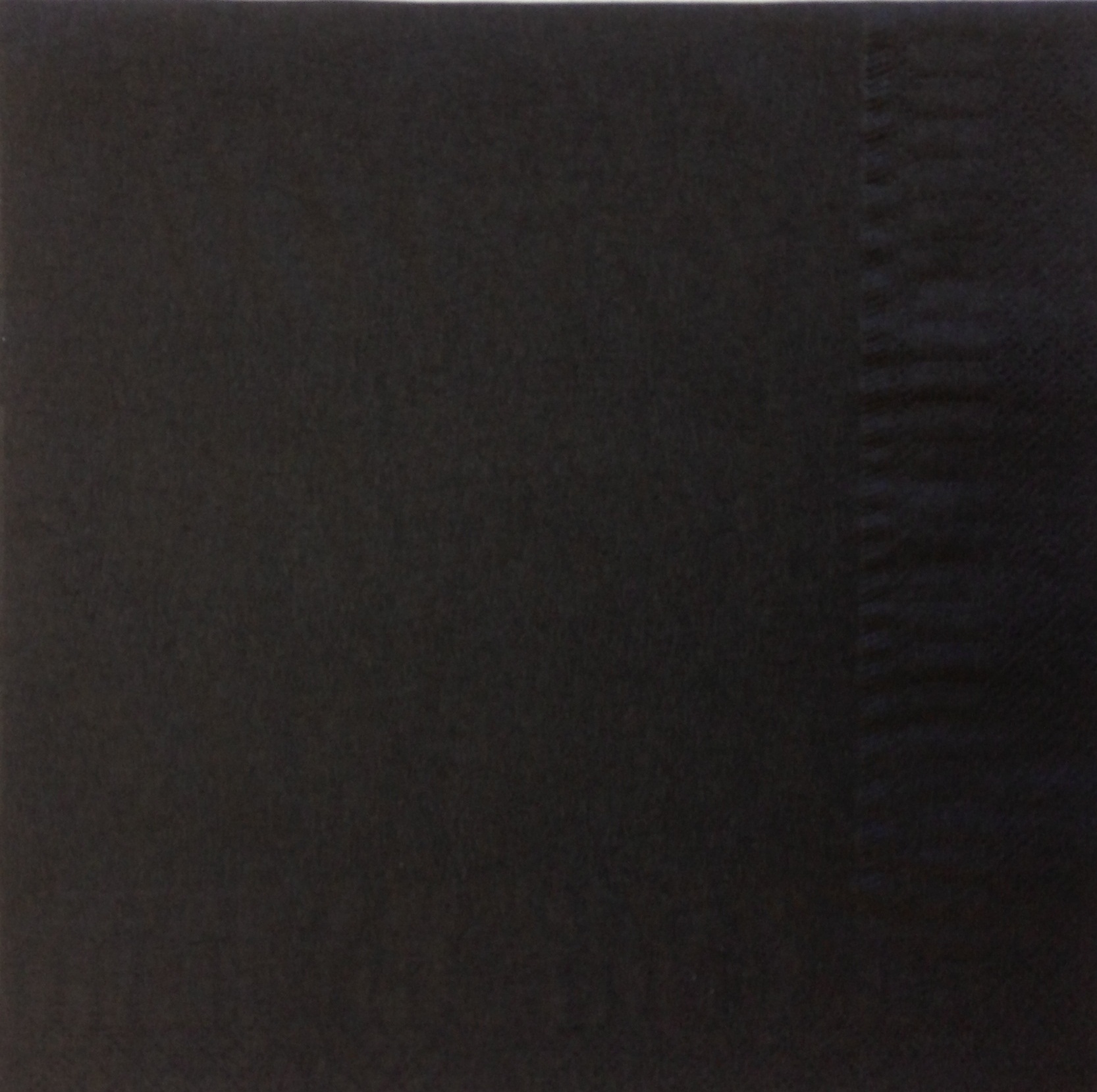 Black Napkins 33cm 2ply - 16x125, 4-fold