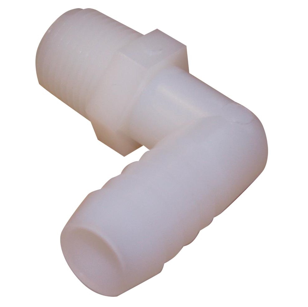Nylon 3/8-inch M x 12mm Elbow