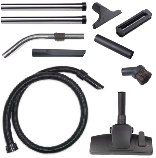 Numatic AS0 Boxed Accessory Kit for 32mm vacuum 903146
(Floor Tool, soft dusting brush, upholstery brush, crevice tool, double tape, hose, s/s tube x 2, s/s bend)