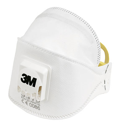 3M 9312 Foldable Valved Dust/Mist Respirator