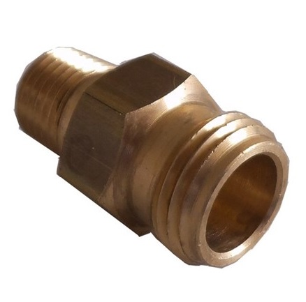 1/4-inch - 11/16-inch Nozzle Body - Brass 