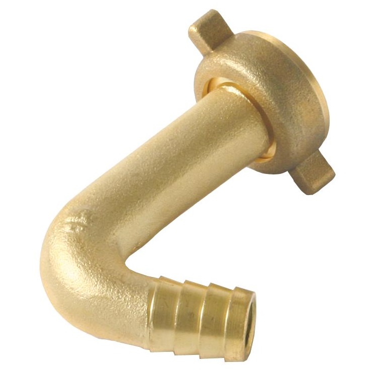 Output Elbow and Flynut - for HRM4/5 hose reels