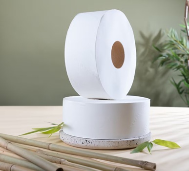 Tiboo Sugarcane Mini Jumbo Toilet Rolls 12x150m