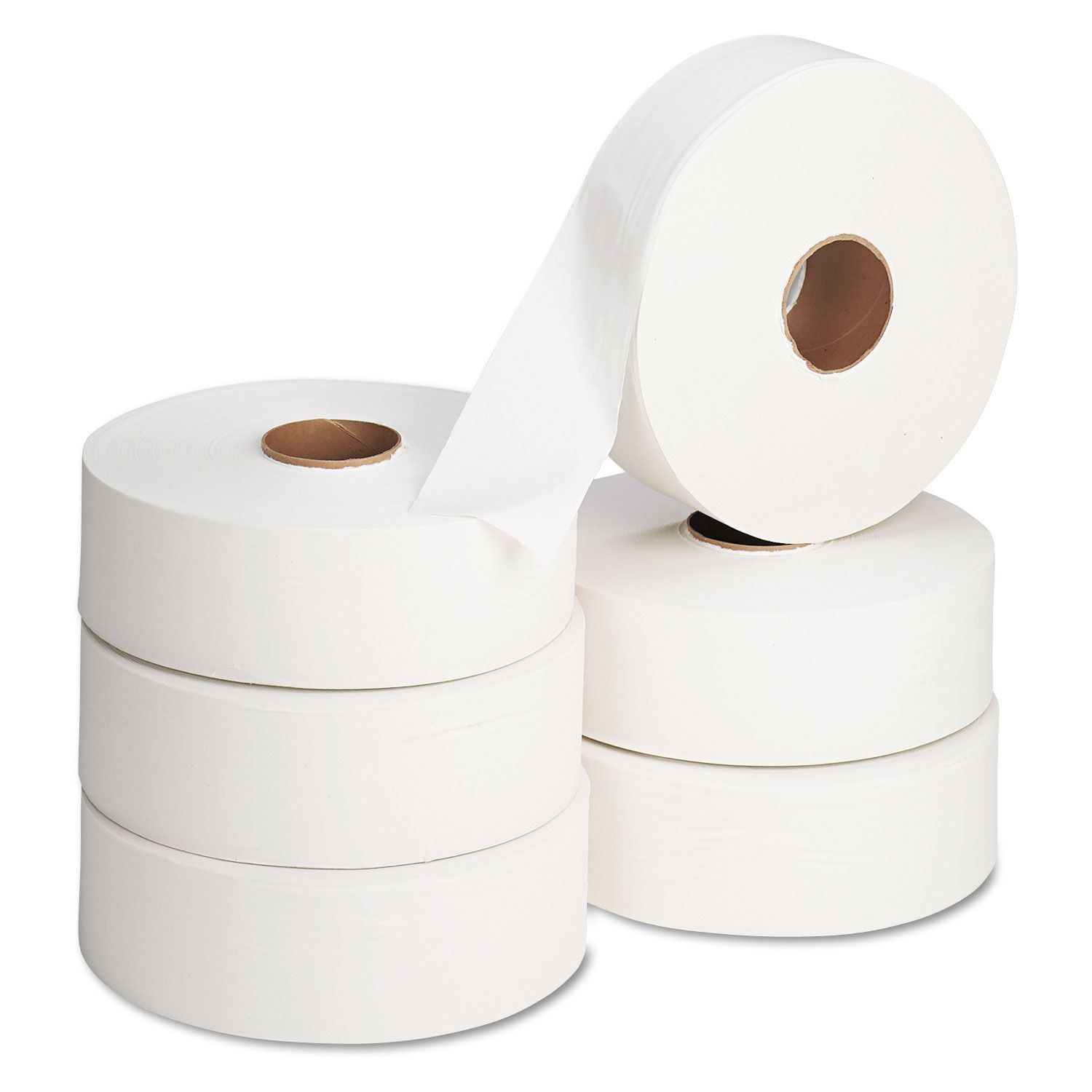 400M Standard JUMBO Toilet Rolls 2.25-inch (6 rolls) QSJ2400