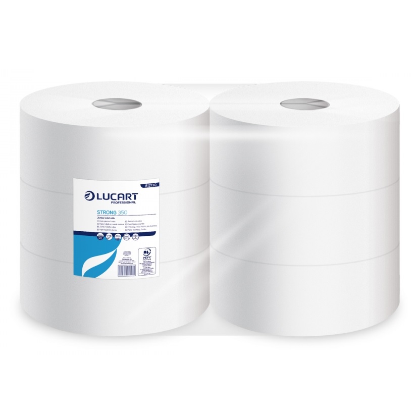 400M PURE Standard JUMBO Toilet Rolls 2.25-inch (6 rolls) (812399)