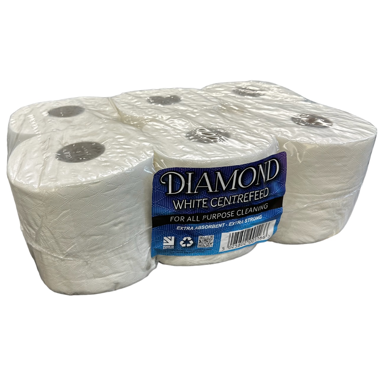 Diamond-Pure-White-Centrefeed-166mm-x-55m--pack-of-6-