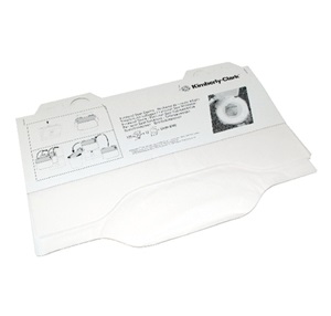 KC Toilet Seat Covers 38 x 45.5cm WHITE - 12x125 (1500) 