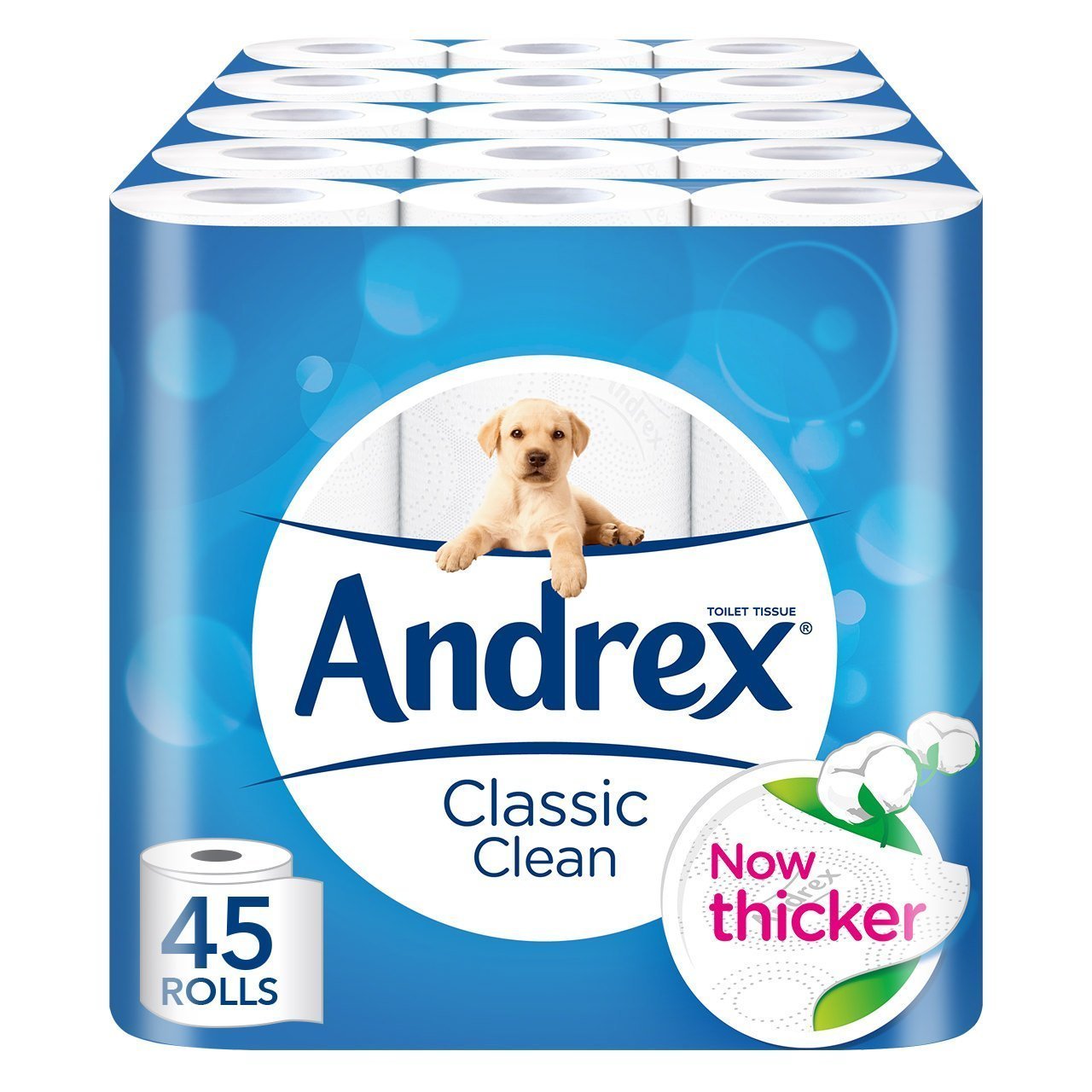 DISCONTINUED - Andrex Classic Toilet Rolls (45 rolls)