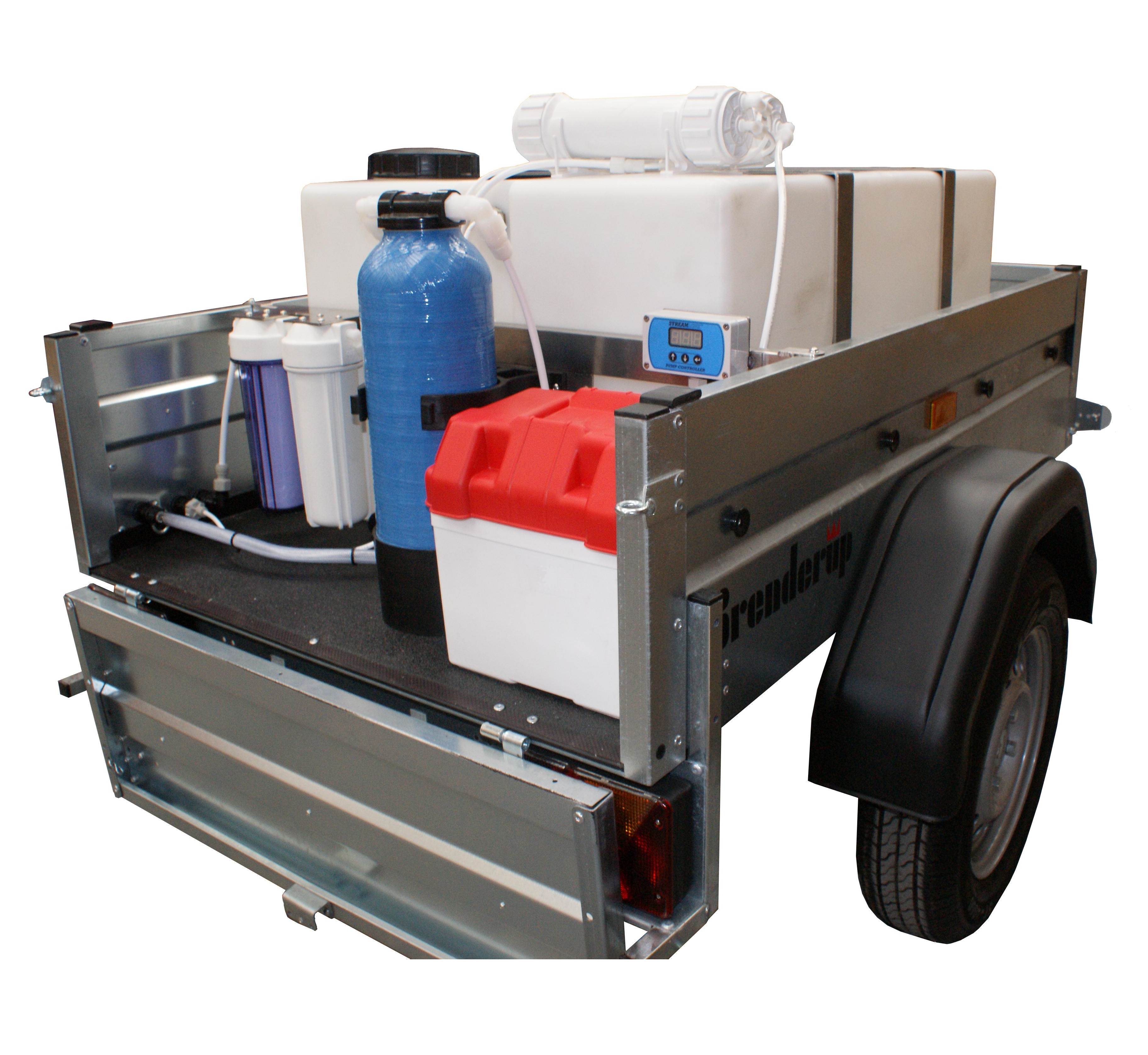 250ltr Trailer System - 600PD reverse osmosis