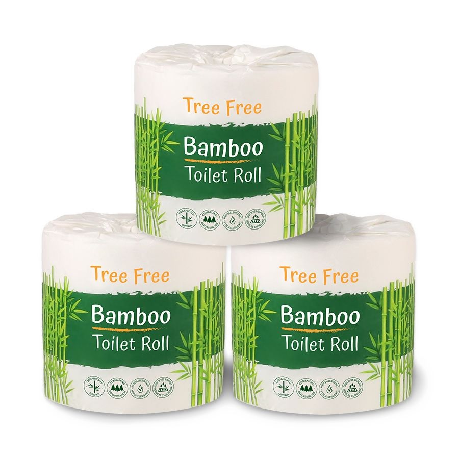 Tree-Free-Bamboo-3ply-Toilet-Rolls-|-Individually-Wrapped-|-Pack-of-36