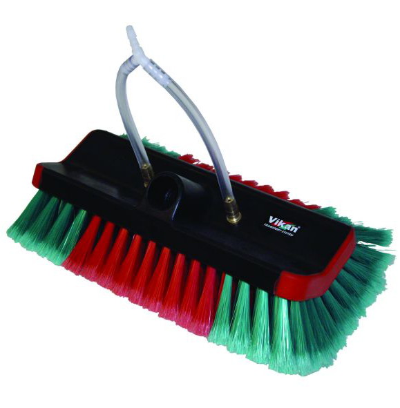 10 inch Vikan Hi-Lo Flagged Brush with jets