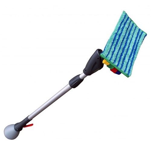 Ecoshine™ Pro Indoor Window Cleaning Kit with 90cm reach + 4 pad selection  