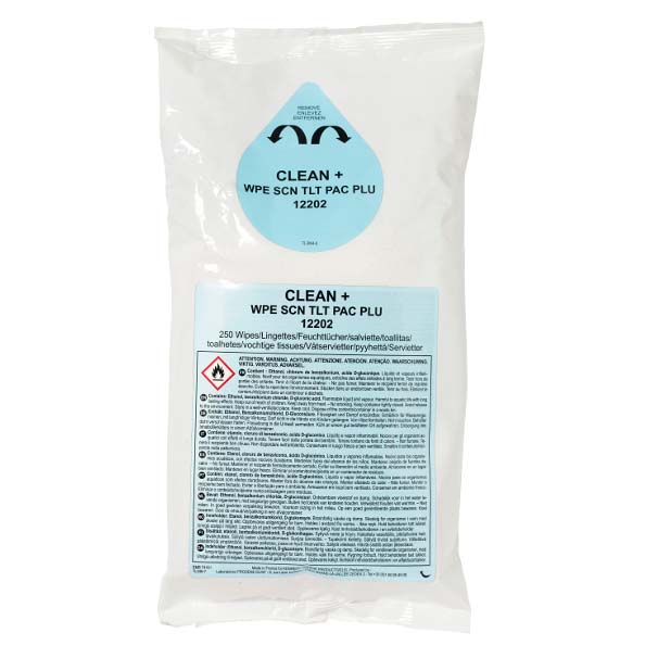 Virucidal Disinfecting Wipe refill  for dispenser (350 wipes per pack) 14cm x 15.5cm