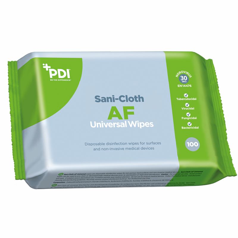 Sani-Cloth Medical Viricidal Wipe  280mm x 200mm (100 wipes/pack)