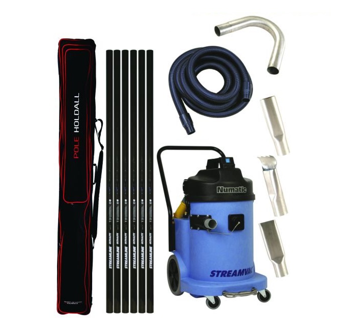 StreamVac™ Commercial Height Gutter Cleaning System - Complete