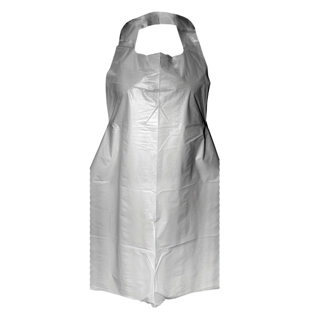 Disposable White Aprons 26-inch x 42-inch (100)